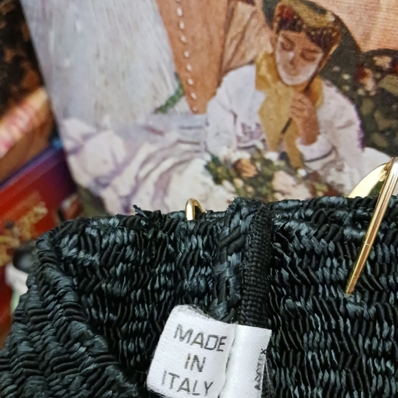 🇮🇹 🇮🇹 Italian Weaved Leather Belt 💐 😍 💕 ♥️ Braided Belt💓Fits Most Waist. - Picture 5 of 8